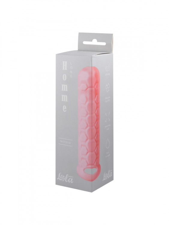 Насадка-удлинитель Homme Long Pink для 9-12 см 7008-02lola1