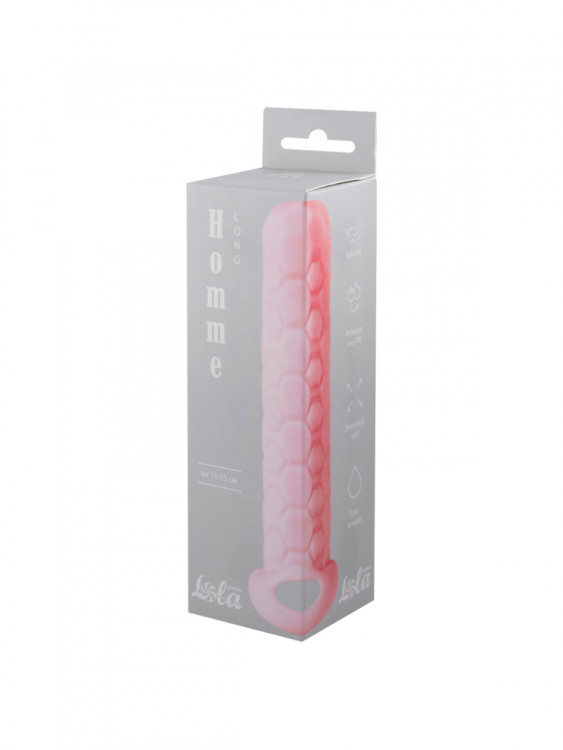 Насадка-удлинитель Homme Long Pink для 11-15 см 7009-02lola2