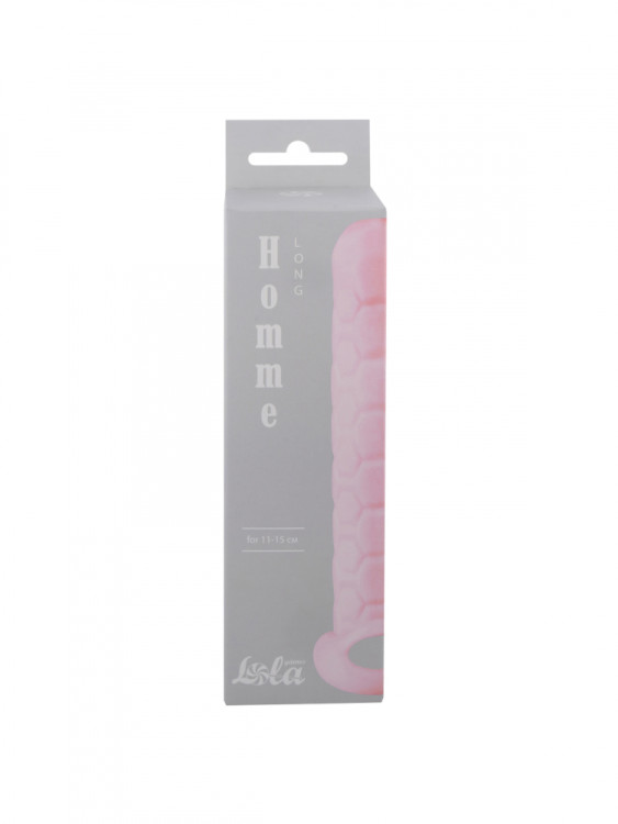 Насадка-удлинитель Homme Long Pink для 11-15 см 7009-02lola1