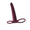 Насадка для двойного проникновения Pure Passion Gimlet Wine red 1200-02lola2