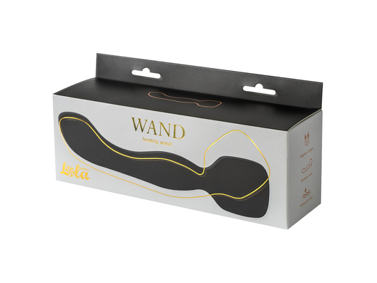 Нагревающийся Вонд Heating Wand Black 1018-01lola