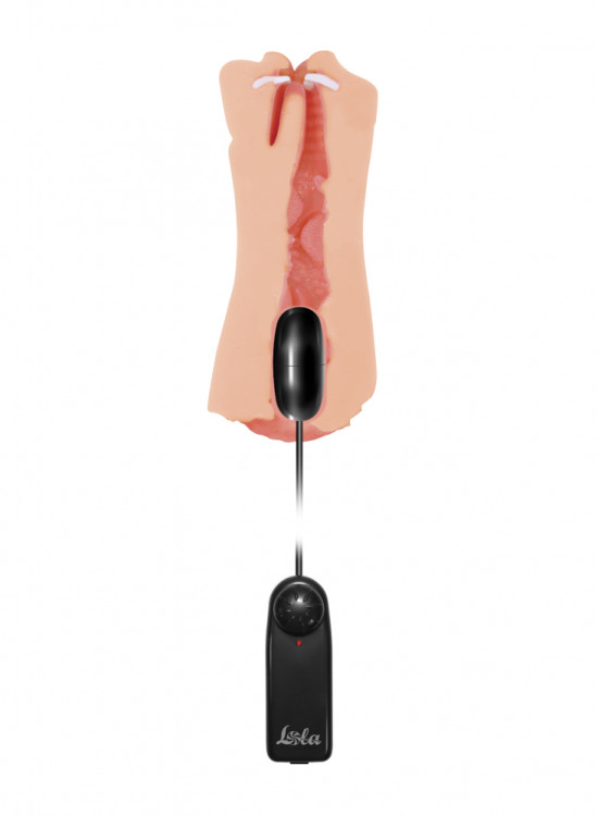 Двойной мастурбатор с вибропулей Satisfaction Lucky charm 2101-06lola3