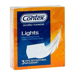 Презервативы "Contex" №3 - "Lights", особо тонкие
