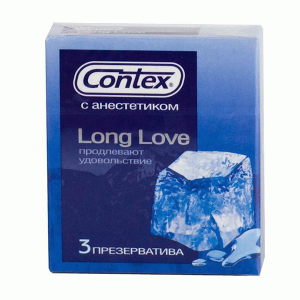 Презервативы "Contex" №3 - "Long Love", продлевающие
