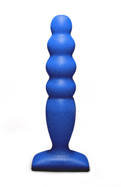 Анальный стимулятор Large Bubble Plug blue 511501lola-2