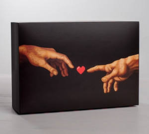 Коробка складная LOVE 16х23х7,5 см, арт. 4721306