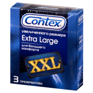 Презервативы "Contex" №3 - "Extra Large",  увеличенного размера