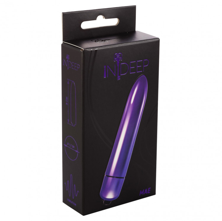 Вибропуля Indeep Mae Purple 7704-02indeep1