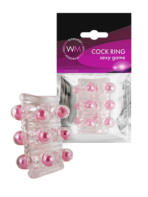 Насадка на пенис Cock Ring внутренний D 25 мм, L 45 мм, арт. EE-10302