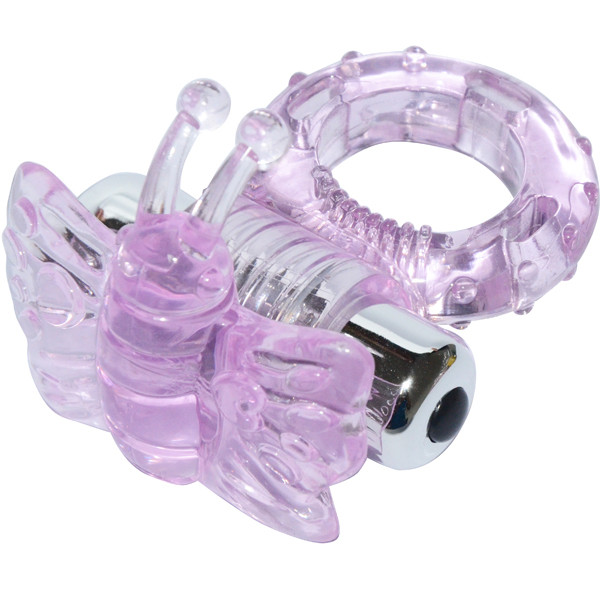Виброкольцо фиолетовое 7 Speed Butterfly Cock Ring 32008-purpleHW