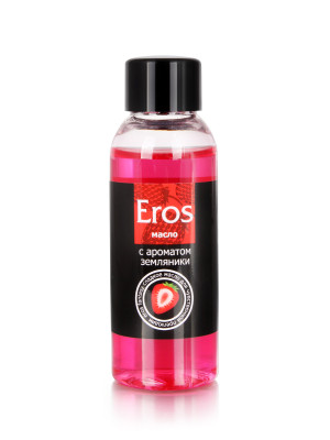 Масло массажное EROS FANTASY (с ароматом земляники)  флакон 50 мл арт. LB-13006 маркировка_1