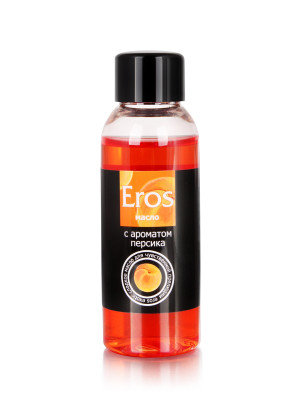 Масло массажное EROS EXOTIC (с ароматом персика)  флакон 50 мл арт. LB-13008 маркировка_1