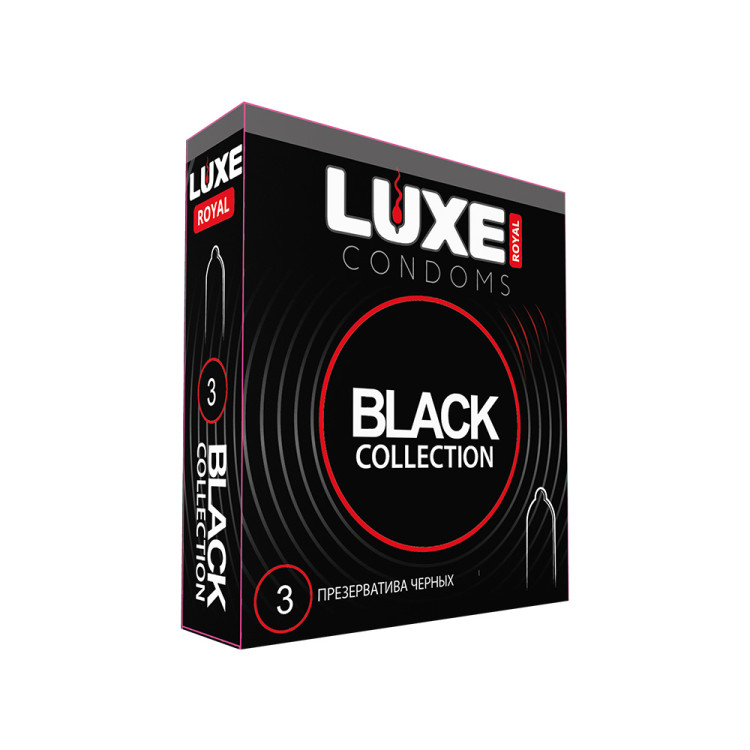 ПРЕЗЕРВАТИВЫ ROYAL BLACK COLLECTION 3 штуки