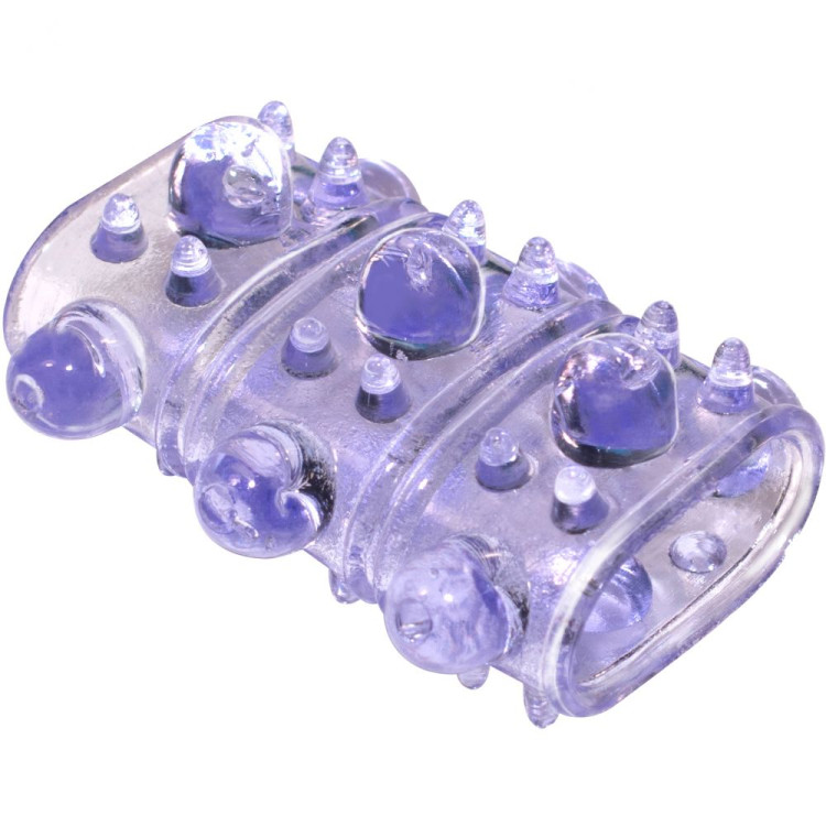 Насадка на пенис Rings Armour purple 1