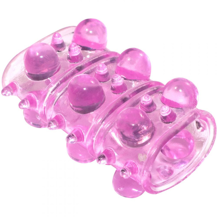 Насадка на пенис Rings Armour pink 1