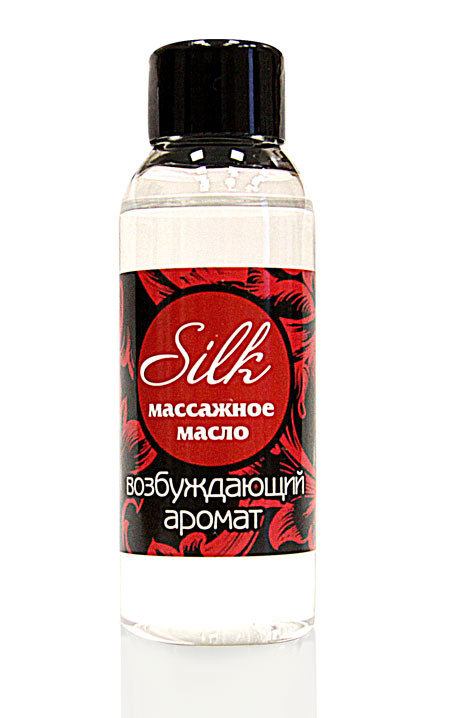 Массажное масло Silk возбуждающий аромат 50 мл.