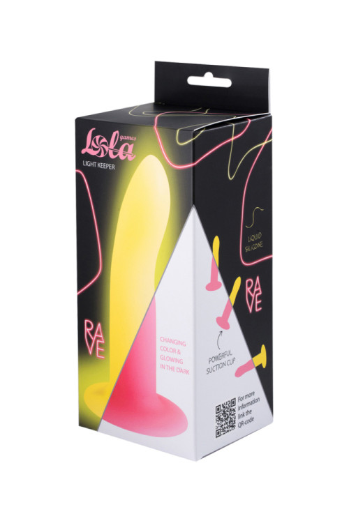 Светящийся в темноте дилдо Rave Light Keeper 5012-01lola
