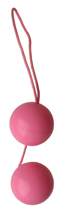Шарики вагинальные Balls розовые d 35mm EE-10097P