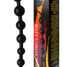 Анальная цепочка Anal stimulator цвет чёрный 260 mm
