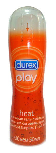 Гель-смазка "Durex Play" - "Heat" с нежным согревающим эффектом, 50 мл