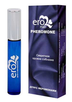 Духи "EroMan" №6 - "Chrome" с феромонами, мужские, 10 мл