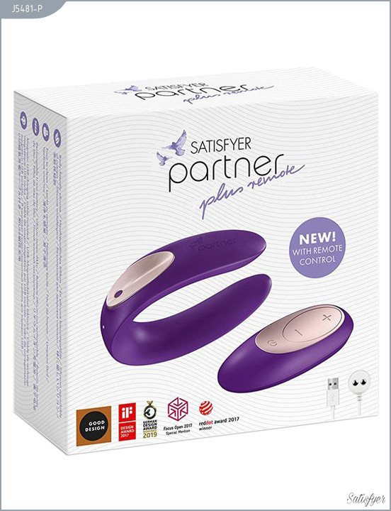 Вибромассажёр для пар Partner Plus Remote