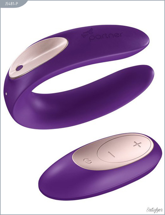 Вибромассажёр для пар Partner Plus Remote-1