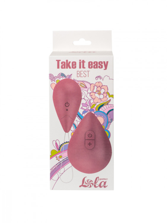 Виброяйцо с пультом управления Take it Easy Best Pink 9021-02lola1