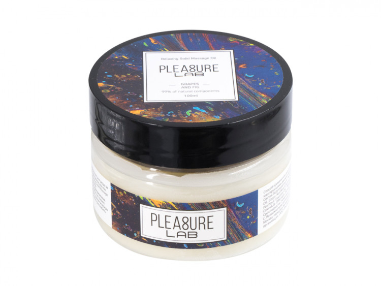 Твердое массажное масло Pleasure Lab Relaxing виноград и инжир 100 мл 1031-02Lab2