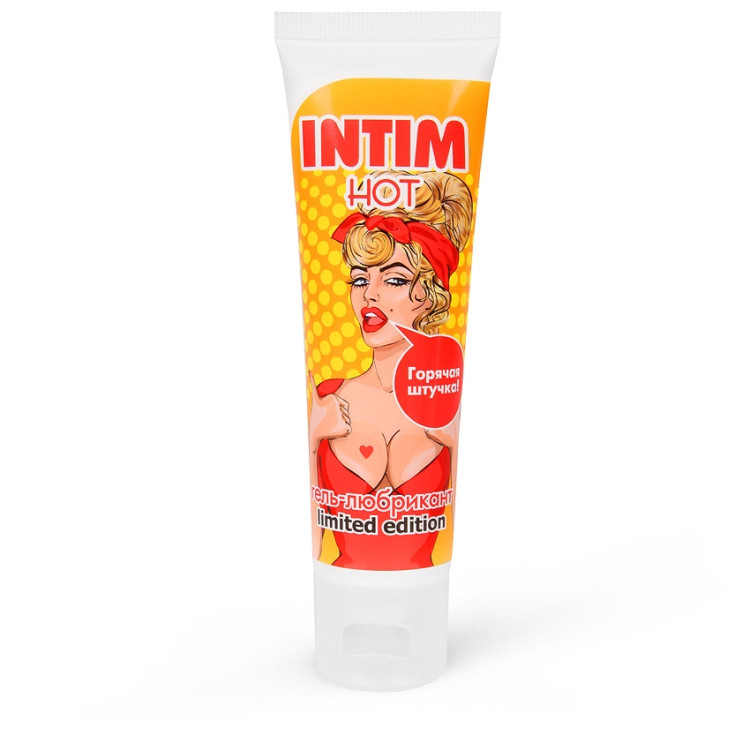 Гель-любрикант INTIM HOT серии LIMITED EDITION туб пластиковый 50 г арт. LB-60004-12
