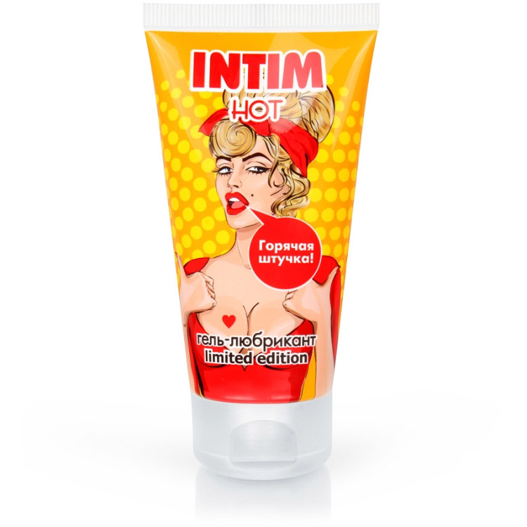 Гель-любрикант INTIM HOT серии LIMITED EDITION туб пластиковый 50 г арт. LB-60004-1