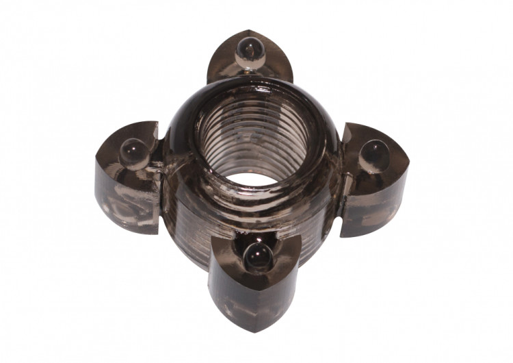 Кольцо эрекционное Rings Screw black 0112-41Lola