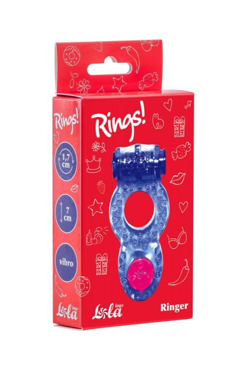 Эрекционное кольцо Rings Ringer purple 0114-71Lola2