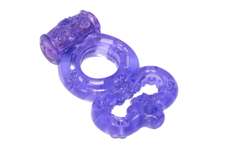 Эрекционное виброкольцо Rings Treadle purple 0114-61Lola1