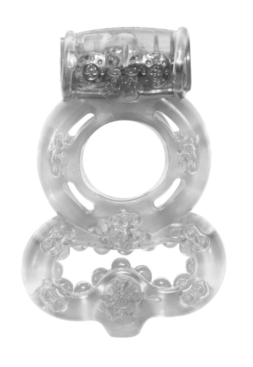 Виброкольцо эрекционное Rings Treadle white 0114-60Lola