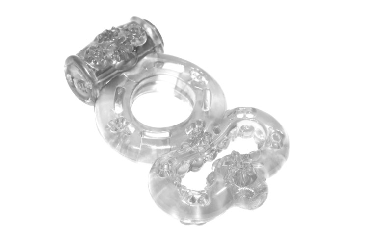 Виброкольцо эрекционное Rings Treadle white 0114-60Lola1