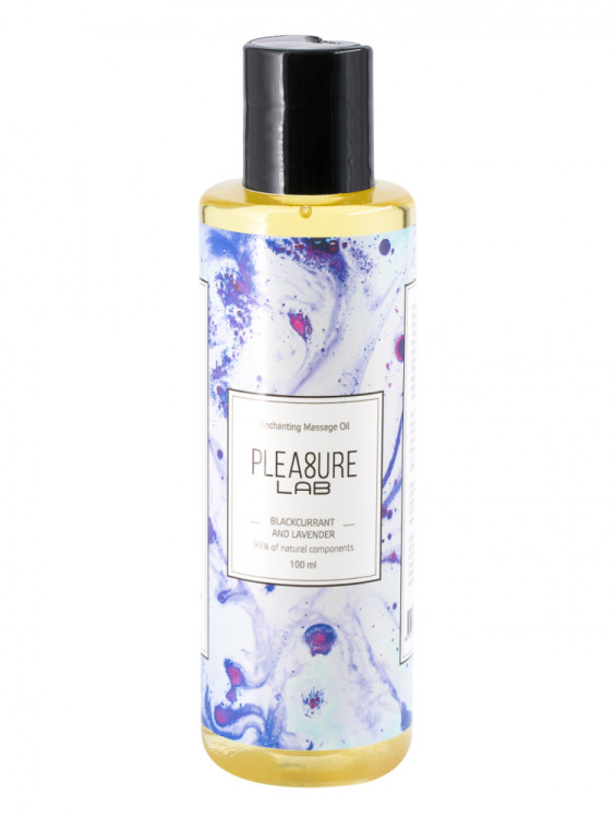 Массажное масло Pleasure Lab Enchanting черная смородина и лаванда 100 мл 1023-02Lab1