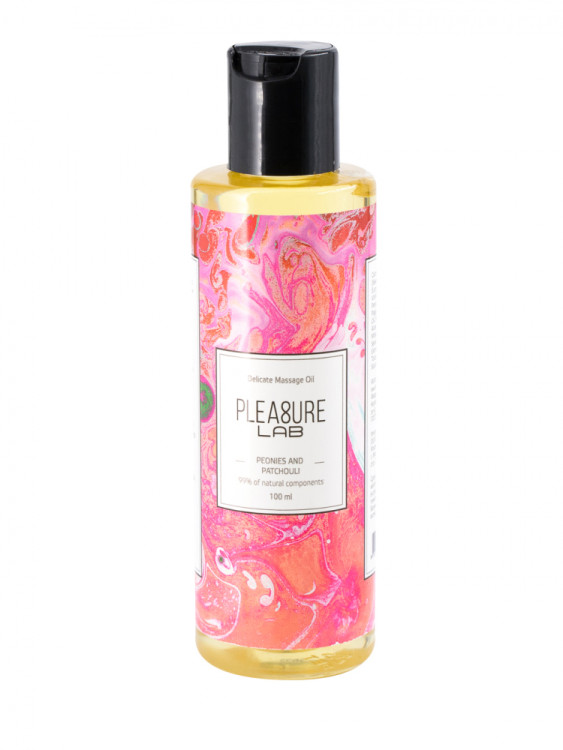 Массажное масло Pleasure Lab Delicate пионы и пачули 100 мл 1024-02Lab1