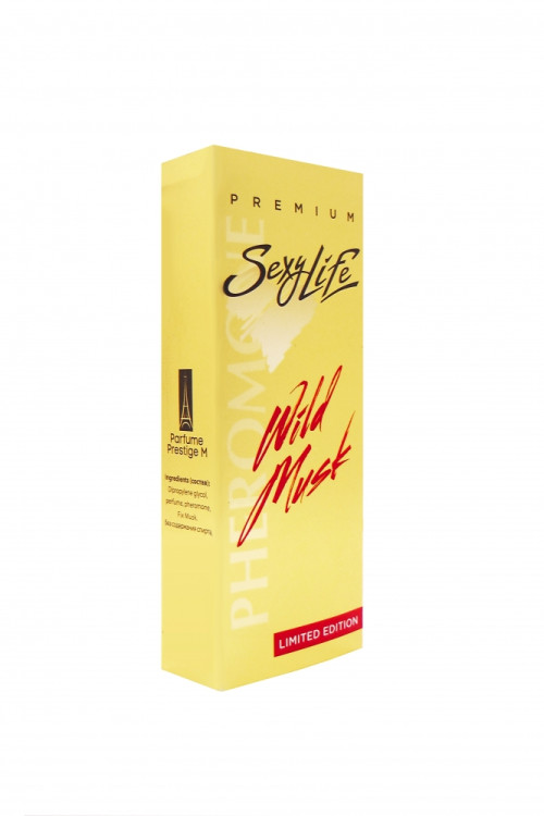 Духи Sexy Life Wild Musk с феромонами, с мускусом, 10 мл _1
