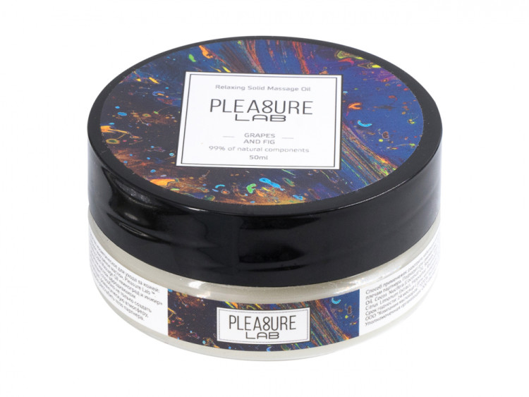 Твердое массажное масло Pleasure Lab Relaxing виноград и инжир 50 мл 1031-01Lab2