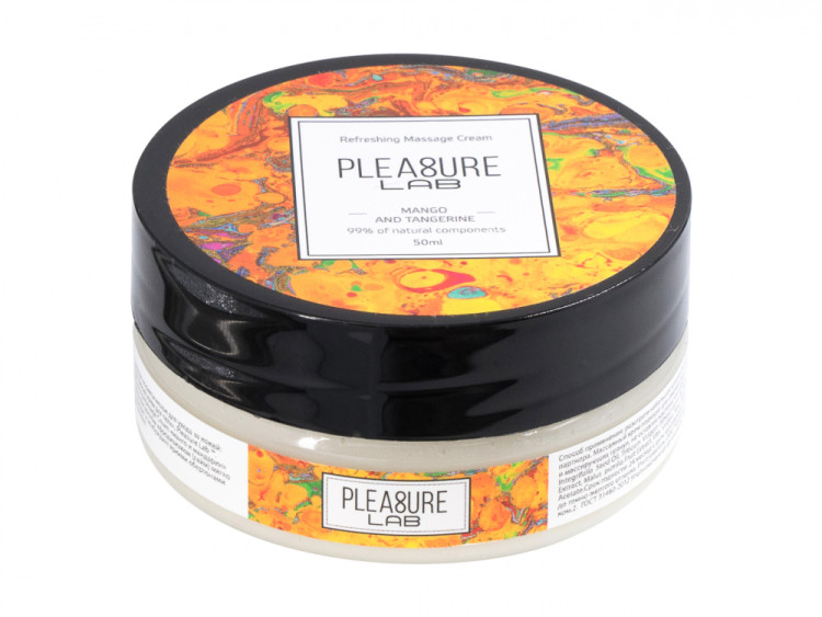 Массажный крем Pleasure Lab Refreshing манго и мандарин 50 мл 1072-01Lab2