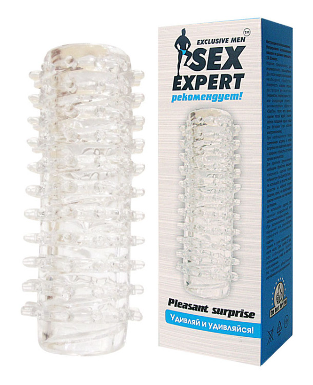 Насадка Sex Expert 2 в 1, арт. SEM-55008