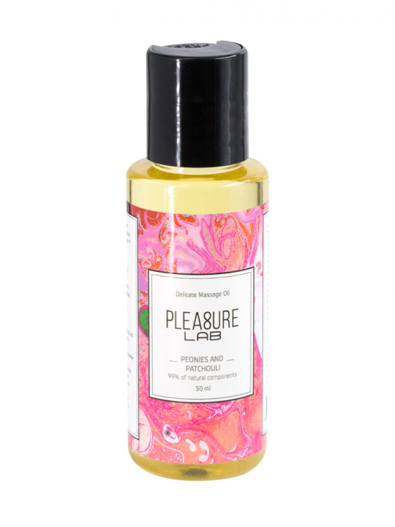 Массажное масло Pleasure Lab Delicate пионы и пачули 50 мл 1024-01Lab1