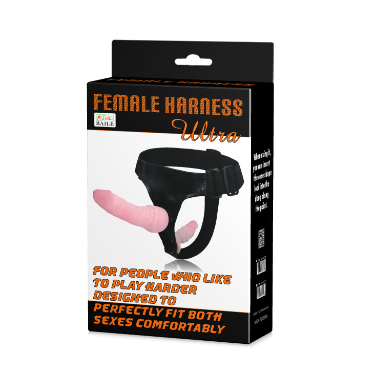 Страпон двойной Female Harness  BW-022020