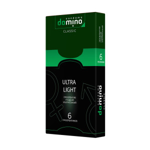 Презервативы DOMINO CLASSIC ULTRA LIGHT 6 шт.