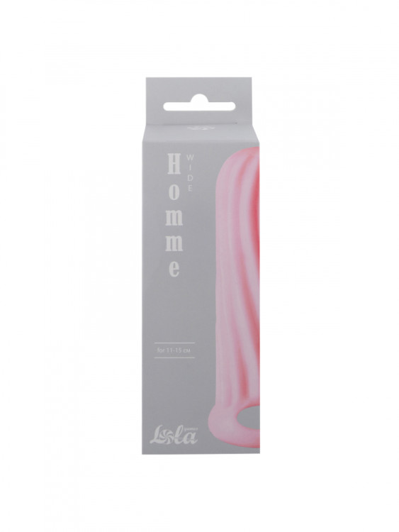 Насадка-удлинитель Homme Wide Pink для 11-15 см 7007-02lola1